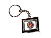 USMC Marine Corps Oorah Keychain Key Chain Ring