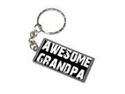 Awesome Grandpa Keychain Key Chain Ring