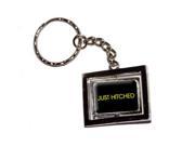 Just Hitched Keychain Key Chain Ring