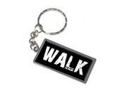 Walk Keychain Key Chain Ring