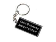 8 Out Of 10 Voices In My Head Say Don t Shoot Keychain Key Chain Ring