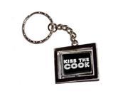 Kiss The Cook Keychain Key Chain Ring