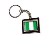 Nigeria Country Flag Keychain Key Chain Ring