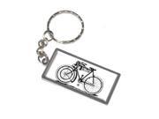 Bicycle Old Fashioned Keychain Key Chain Ring