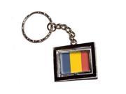 Romania Romanian Country Flag Keychain Key Chain Ring