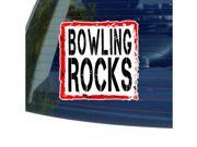 Bowling Rocks Sticker 5 width X 5 height