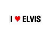 I Love Heart Elvis Sticker 8 width X 2 height