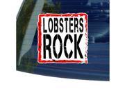 Lobsters Rock Sticker 5 width X 5 height