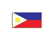 PHILIPPINES Flag Sticker 5 width