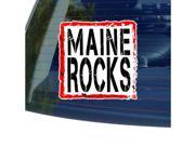 Maine Rocks Sticker 5 width X 5 height