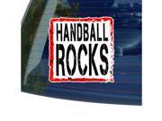 Handball Rocks Sticker 5 width X 5 height