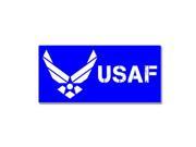 Airforce Wings USAF Sticker 7 width X 3.3 height