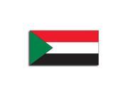 SUDAN Flag Sticker 5 width