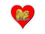 Pomeranian Love Sticker 4 width X 4 height