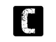 Letter Initial C Sticker 5 width X 5 height