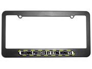 Protected By Flying Monkeys License Plate Tag Frame