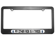 My Other Ride Is A Tardis Doctor Who License Plate Tag Frame