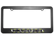 Protected By Sasquatch License Plate Tag Frame