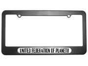 United Federation Of Planets License Plate Tag Frame