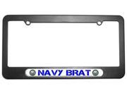 Navy Brat United States License Plate Tag Frame