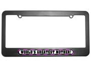 World s Greatest Mother License Plate Tag Frame