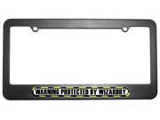 Protected By Wizardry License Plate Tag Frame