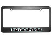 World s Greatest Brother License Plate Tag Frame