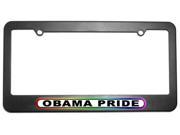 Obama Pride Gay President License Plate Tag Frame
