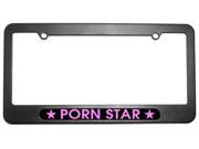 Porn Star License Plate Tag Frame