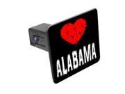 Alabama Love 1 1 4 inch 1.25 Tow Trailer Hitch Cover Plug Insert