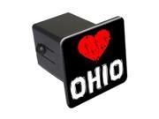 Ohio Love 2 Tow Trailer Hitch Cover Plug Insert