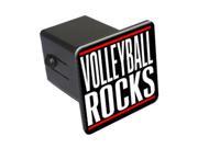 Volleyball Rocks 2 Tow Trailer Hitch Cover Plug Insert