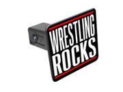 Wrestling Rocks 1 1 4 inch 1.25 Tow Trailer Hitch Cover Plug Insert