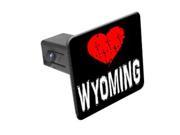 Wyoming Love 1 1 4 inch 1.25 Tow Trailer Hitch Cover Plug Insert