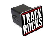 Track Rocks 2 Tow Trailer Hitch Cover Plug Insert