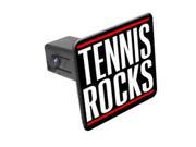 Tennis Rocks 1 1 4 inch 1.25 Tow Trailer Hitch Cover Plug Insert