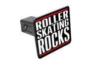 Roller Skating Rocks 1 1 4 inch 1.25 Tow Trailer Hitch Cover Plug Insert