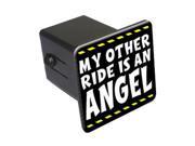 My Other Ride Is An Angel 2 Tow Trailer Hitch Cover Plug Insert