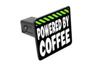 Powered By Coffee 1 1 4 inch 1.25 Tow Trailer Hitch Cover Plug Insert