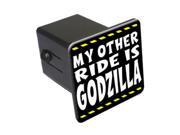 My Other Ride Is Godzilla 2 Tow Trailer Hitch Cover Plug Insert