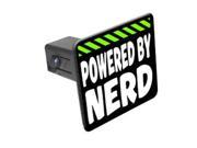 Powered By Nerd 1 1 4 inch 1.25 Tow Trailer Hitch Cover Plug Insert