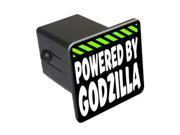 Powered By Godzilla 2 Tow Trailer Hitch Cover Plug Insert