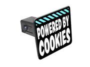 Powered By Cookies 1 1 4 inch 1.25 Tow Trailer Hitch Cover Plug Insert