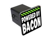 Powered By Bacon 2 Tow Trailer Hitch Cover Plug Insert