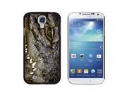 Crocodile Eye Reptile Skin Snap On Hard Protective Case for Samsung Galaxy S4 Black