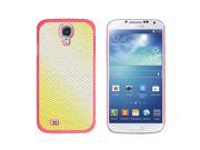 You Zig I Zag Yellow Snap On Hard Protective Case for Samsung Galaxy S4 Pink