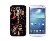 Hand Hammer and Blood Hephaestus Vulcan Thor Snap On Hard Protective Case for Samsung Galaxy S4 Black