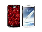 Pomegranate Seeds Snap On Hard Protective Case for Samsung Galaxy Note II 2 Black