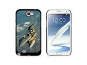 US Airforce F 15 Strike Eagle Snap On Hard Protective Case for Samsung Galaxy Note II 2 Black