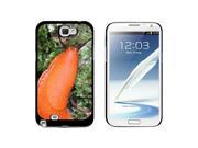 Large Orange Slug Snail Mollusk Snap On Hard Protective Case for Samsung Galaxy Note II 2 Black